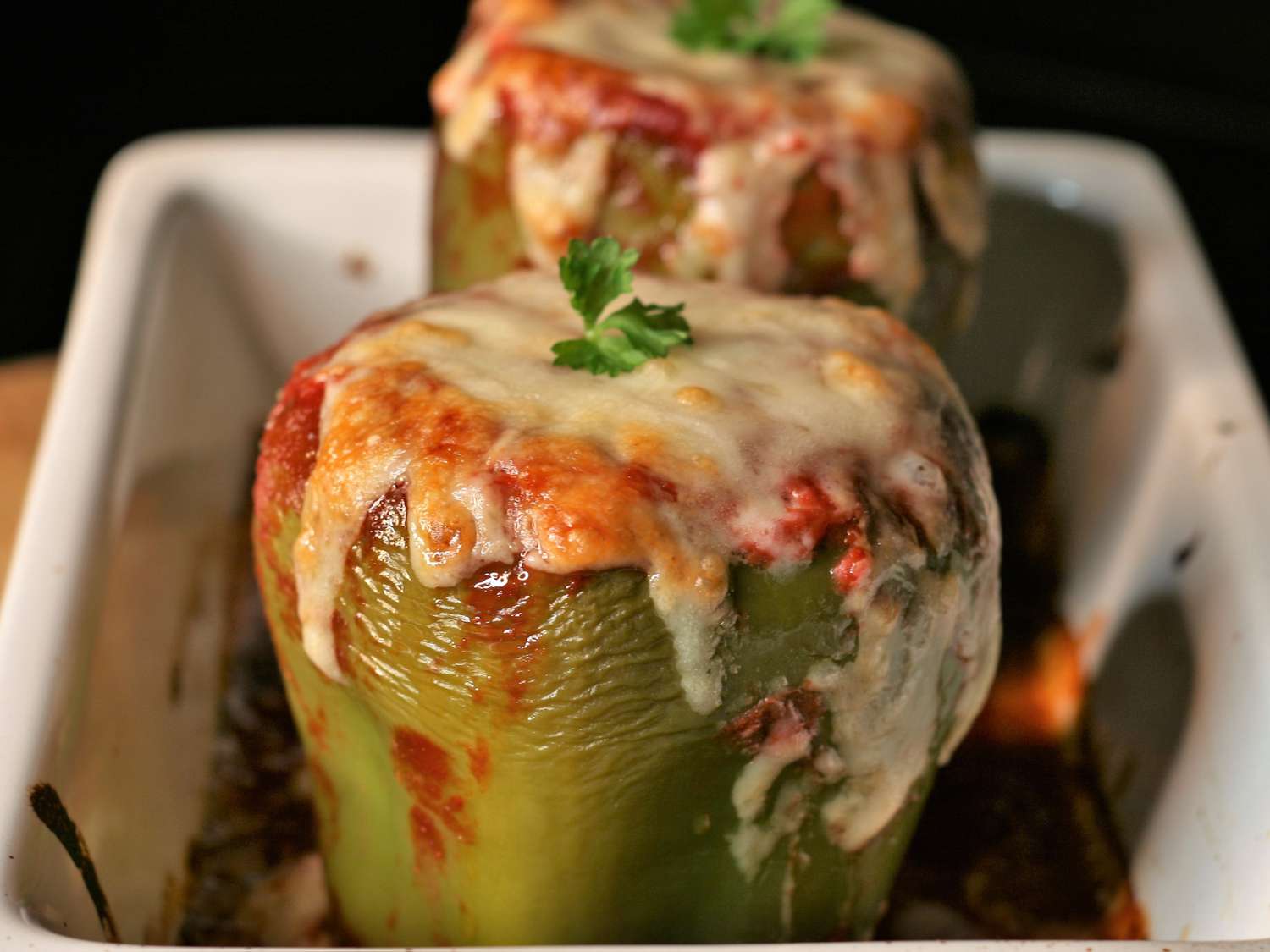 Peppers Stuffed with Chicken and Rice