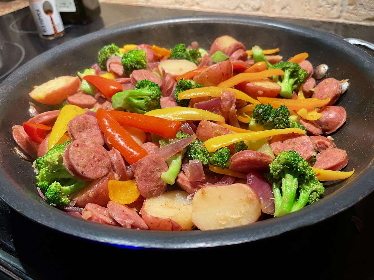 Sausage and Vegetable Skillet