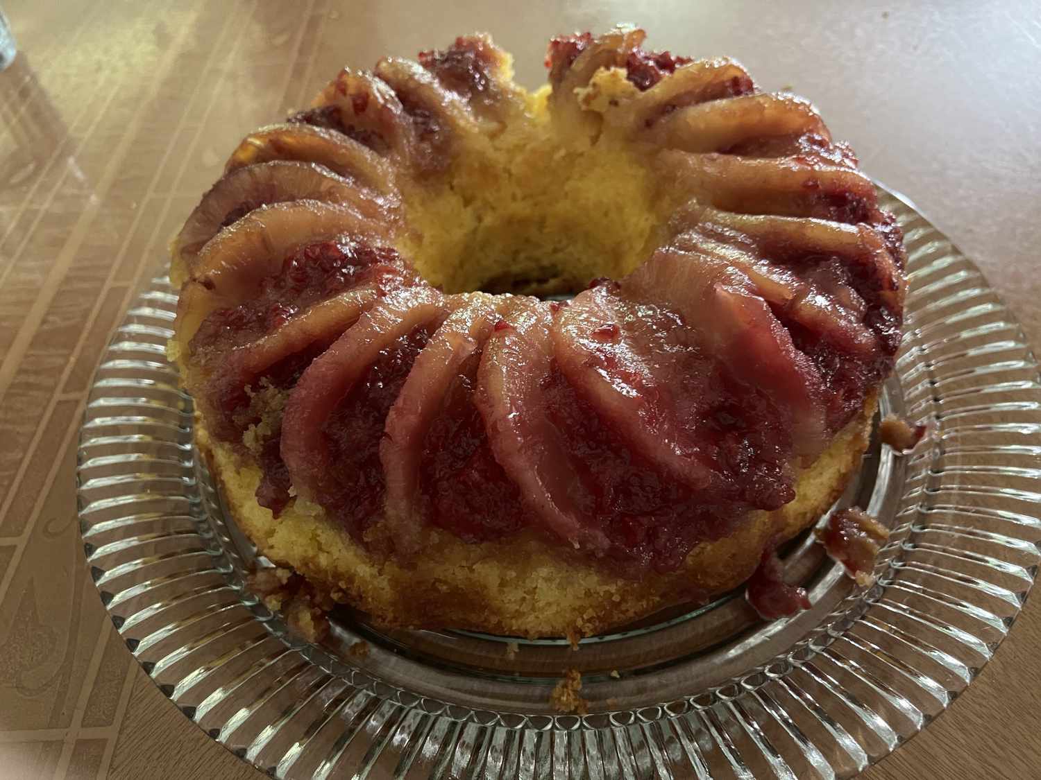 Pineapple Upside Down Bundt Cake