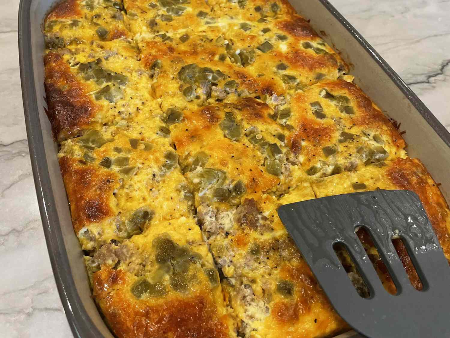 Sausage Hashbrown Breakfast Casserole